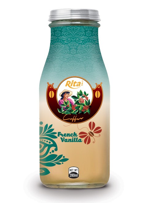 280ml French Vanilla Glass bottle